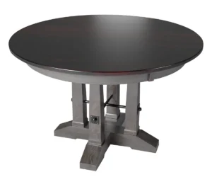 Carla Elizabeth Single Pedestal Table by Hermies Table Shop