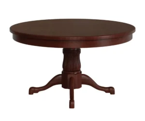 Reeded Tulip Single Pedestal Dining Table by Hermies Table Shop