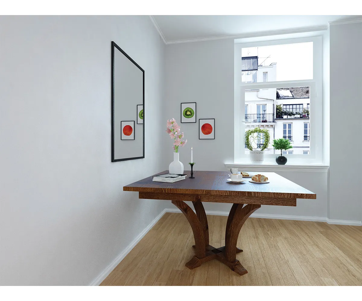 Acorn Single Pedestal Table by Hermies Table Shop