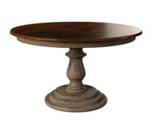 Wilson Single Pedestal Table by Hermies Table Shop