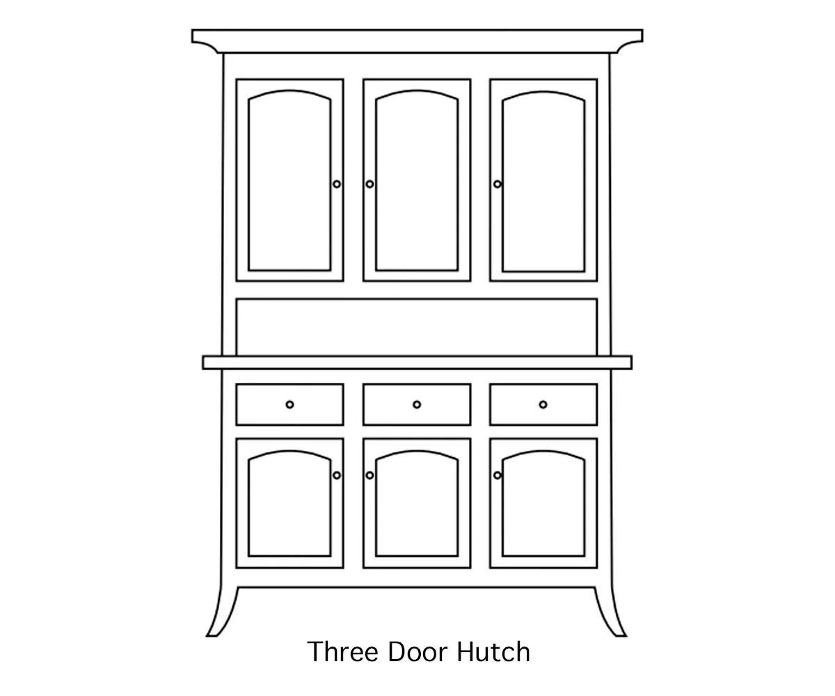 Fenton Hutch by Hermies Table Shop