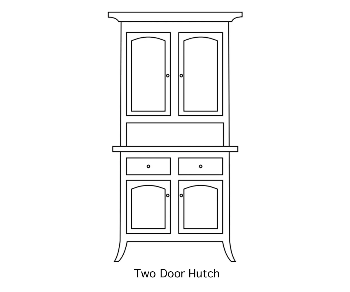Fenton Hutch by Hermies Table Shop