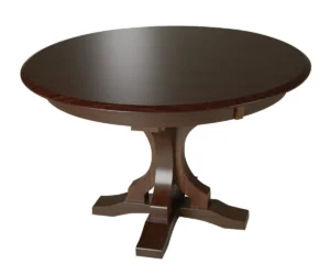 Gatlin Single Pedestal Dining Table by Hermies Table Shop