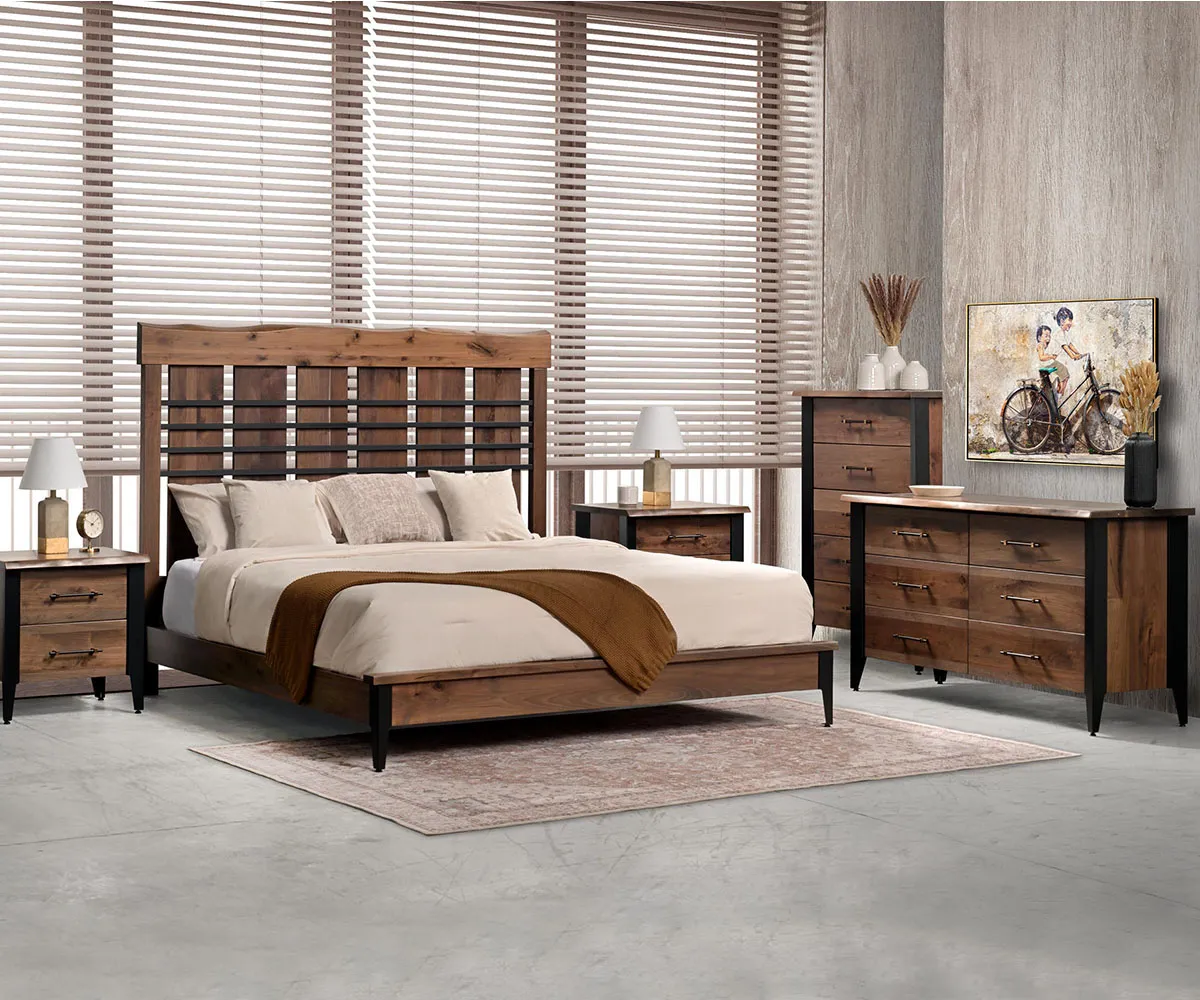 Miami Bed by Arista Wood