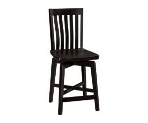 Annapolis Swivel Bar Stool – 24″ by FN Chairs