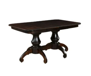 Woodstock Double Pedestal Table by Hermies Table Shop