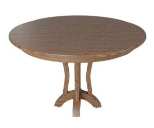 Bridgeport Single Pedestal Table by Hermies Table Shop