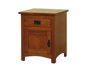 Michaels Mission 1 Drawer 1 Door Nightstand by Brookside Home Furnishings