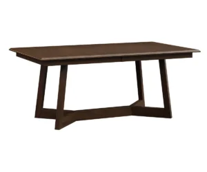 Hamilton Double Pedestal Dining Table by Hermies Table Shop
