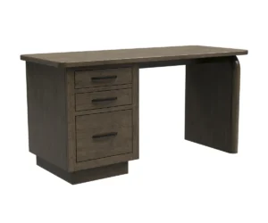 Durham 3 Drawer Executive Desk by Arista Wood