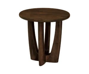 Westal Round End Table by Crystal Valley Hardwoods