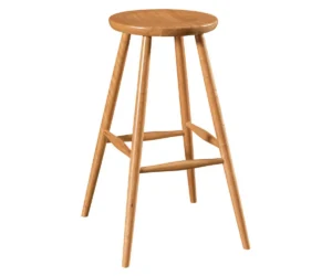 Haskin Stationary Barstool – 30″ by RH Yoder