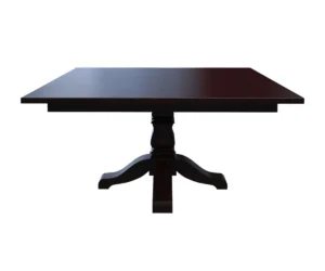 Square Tulip Single Pedestal Dining Table by Hermies Table Shop