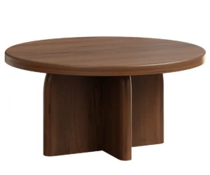 Durham Round Coffee Table by Arista Wood