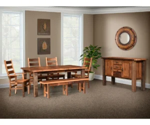 Almanzo Dining Collection by Arista Wood