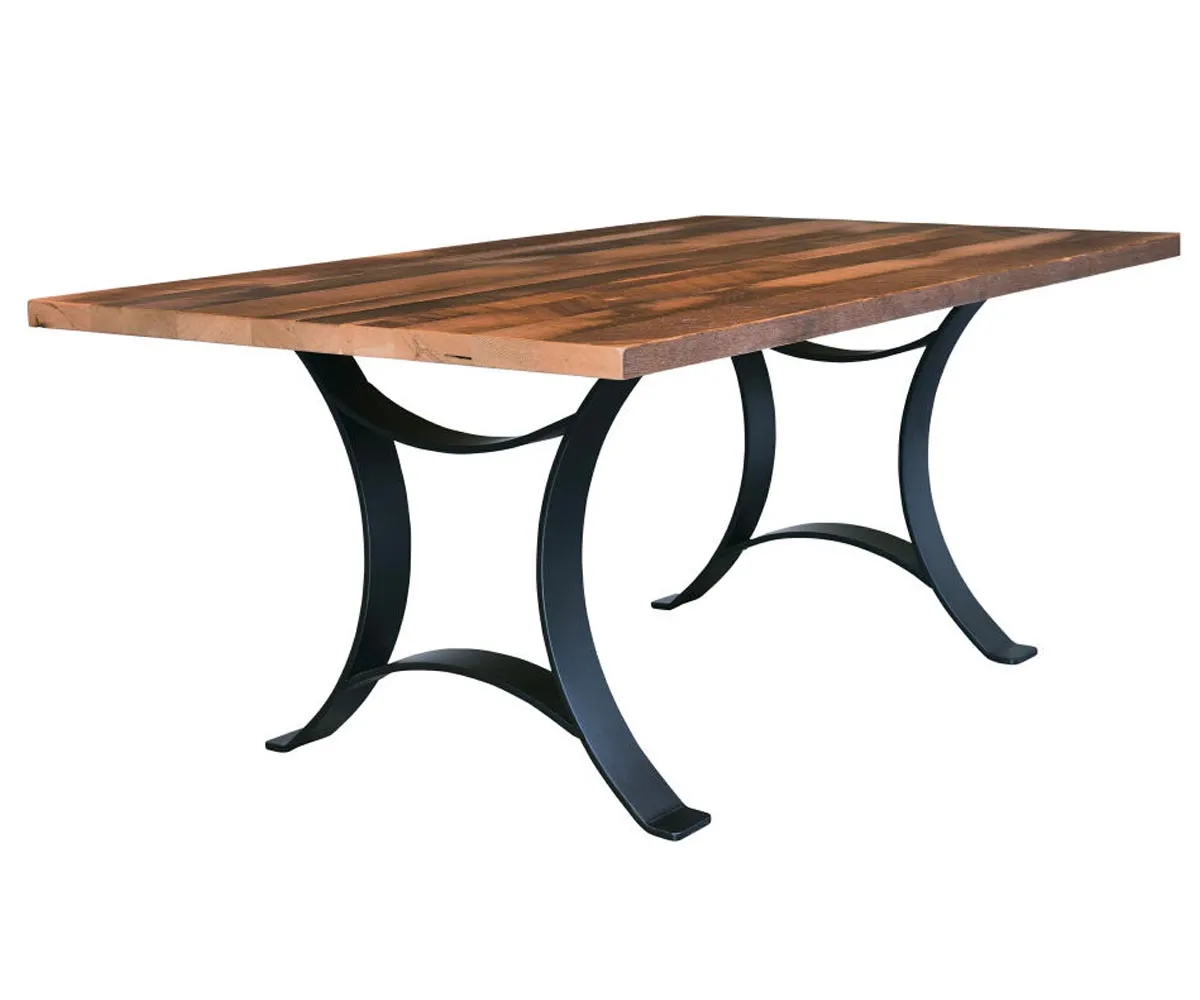 Golden Gate Solid Top Dining Table by Arista Wood