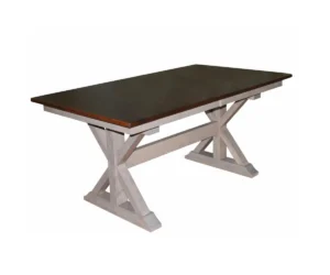 X-Base Double Pedestal by Hermies Table Shop