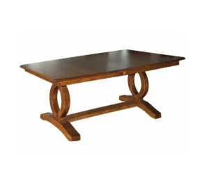 Master Double Pedestal Dining Table by Hermies Table Shop
