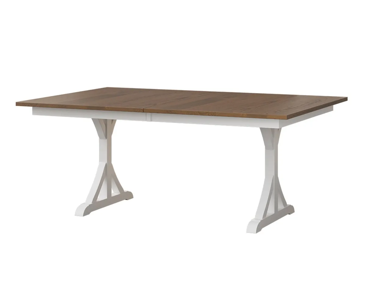 Trenton Trestle Table Collection by Arista Wood