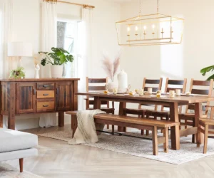 Cleveland Dining Collection by Arista Wood