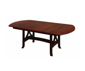 Jackson Double Pedestal Dining Table by Hermies Table Shop